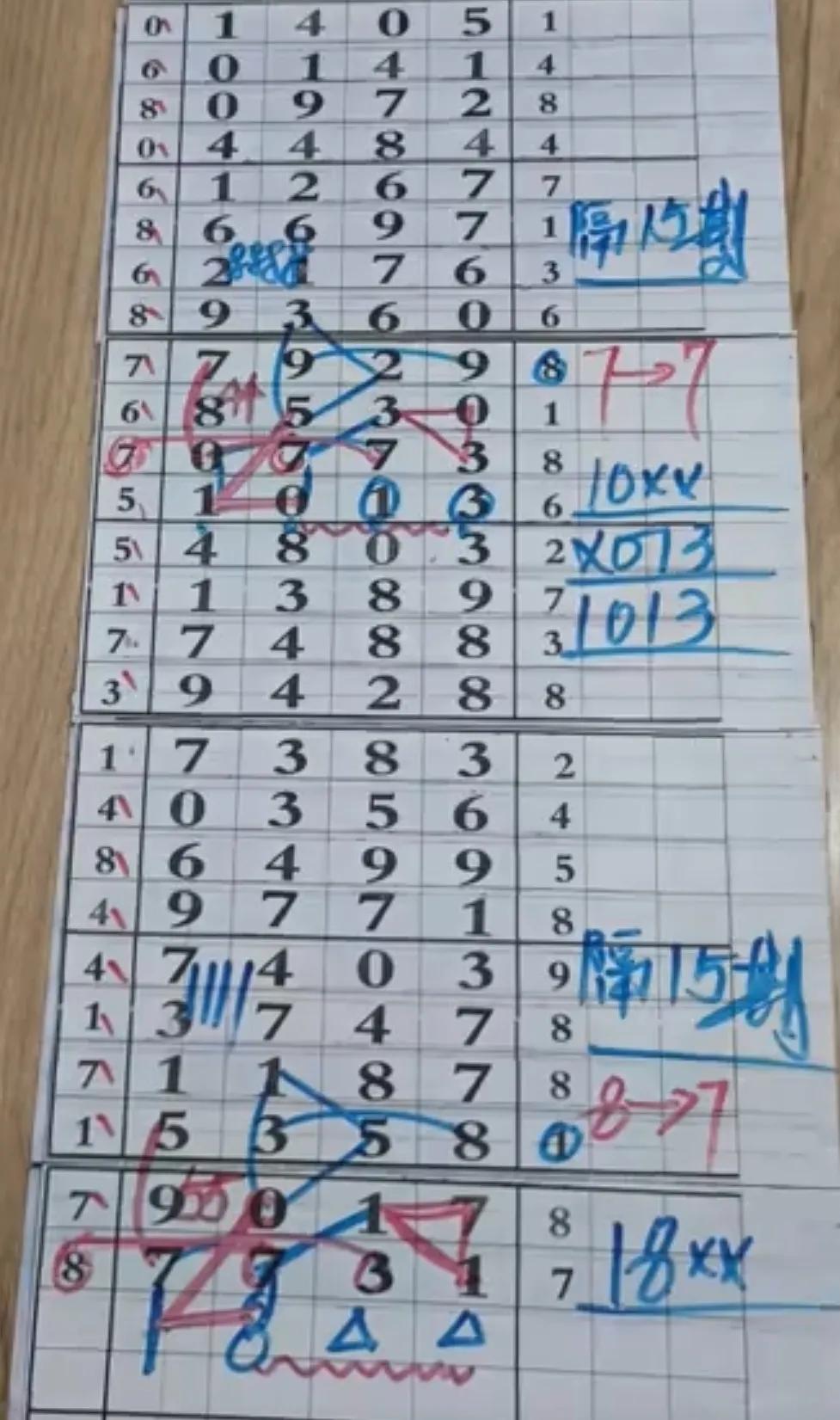 今日排列五走势图解析，数字与连线的艺术